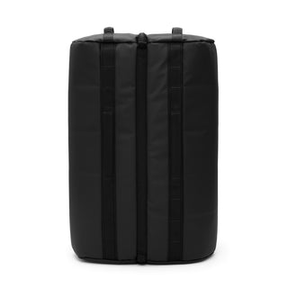 DB Journey Roamer Pro Split Duffel 70L in Black, front view with the grab handles