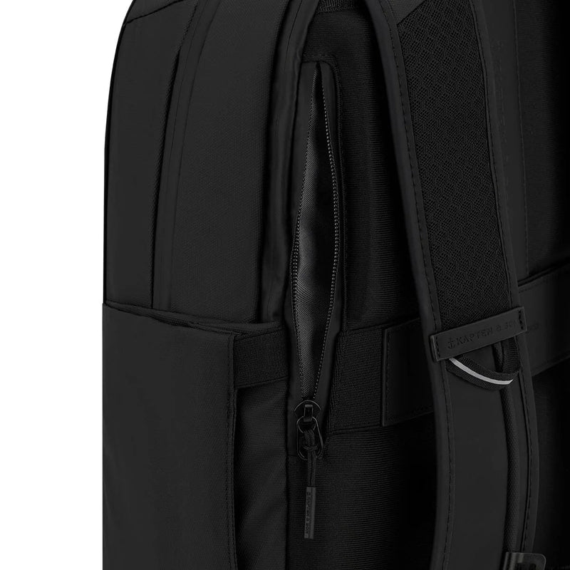Hidden anti-theft back pocket with concealed zipper