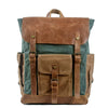 Vintage Laptop Backpack | GÖTEBORG - Emerald / No