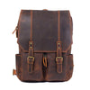 Lederrucksack Laptop 18L | ÅRE - Braun