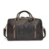 Leren Weekendtas 29L | QUITO - Bruin