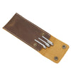 Leather Pen Case | PALERMO - Coffee