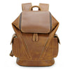 Sac à Dos Cuir Marron | RUTFORD - Café