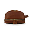 Leder Kulturbeutel 6L | DAVOS - Coffee