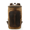 Vintage Canvas Rucksack | AMSTERDAM - Khaki